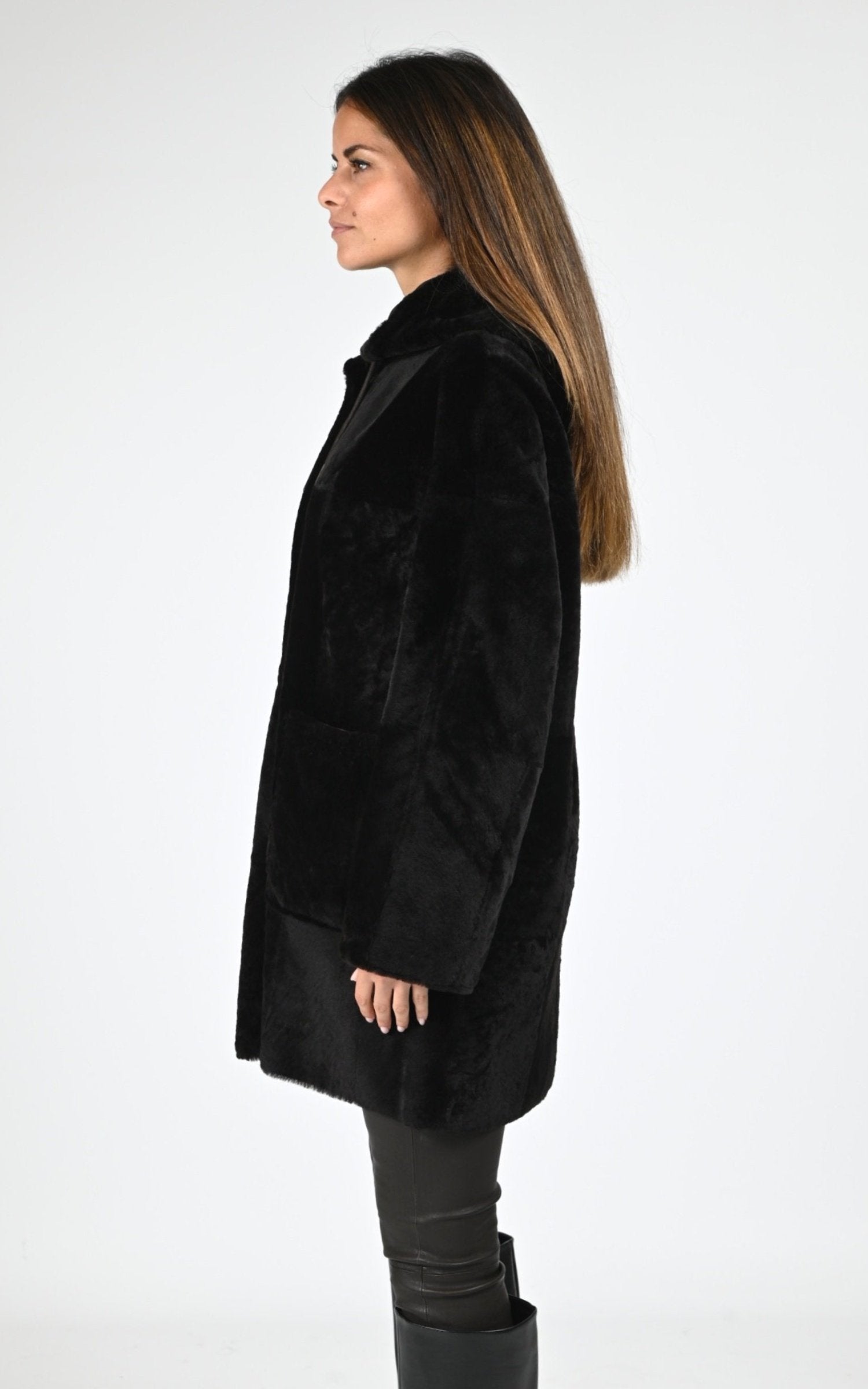 3/4 Df Femme Christ, modèle Aaliyah de couleur bm999 brown 3