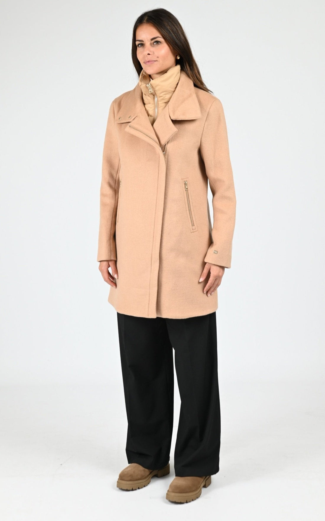 3/4 Textile Femme Soia &amp; Kyo, modèle Abbi de couleur teak