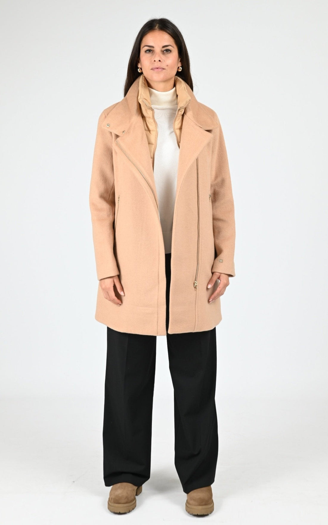 3/4 Textile Femme Soia &amp; Kyo, modèle Abbi de couleur teak