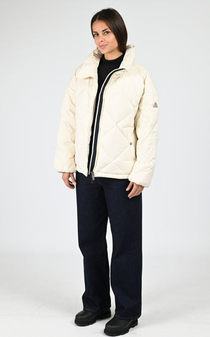 Bl doudoune Textile Femme Pyrenex, modèle Adele de couleur ivory