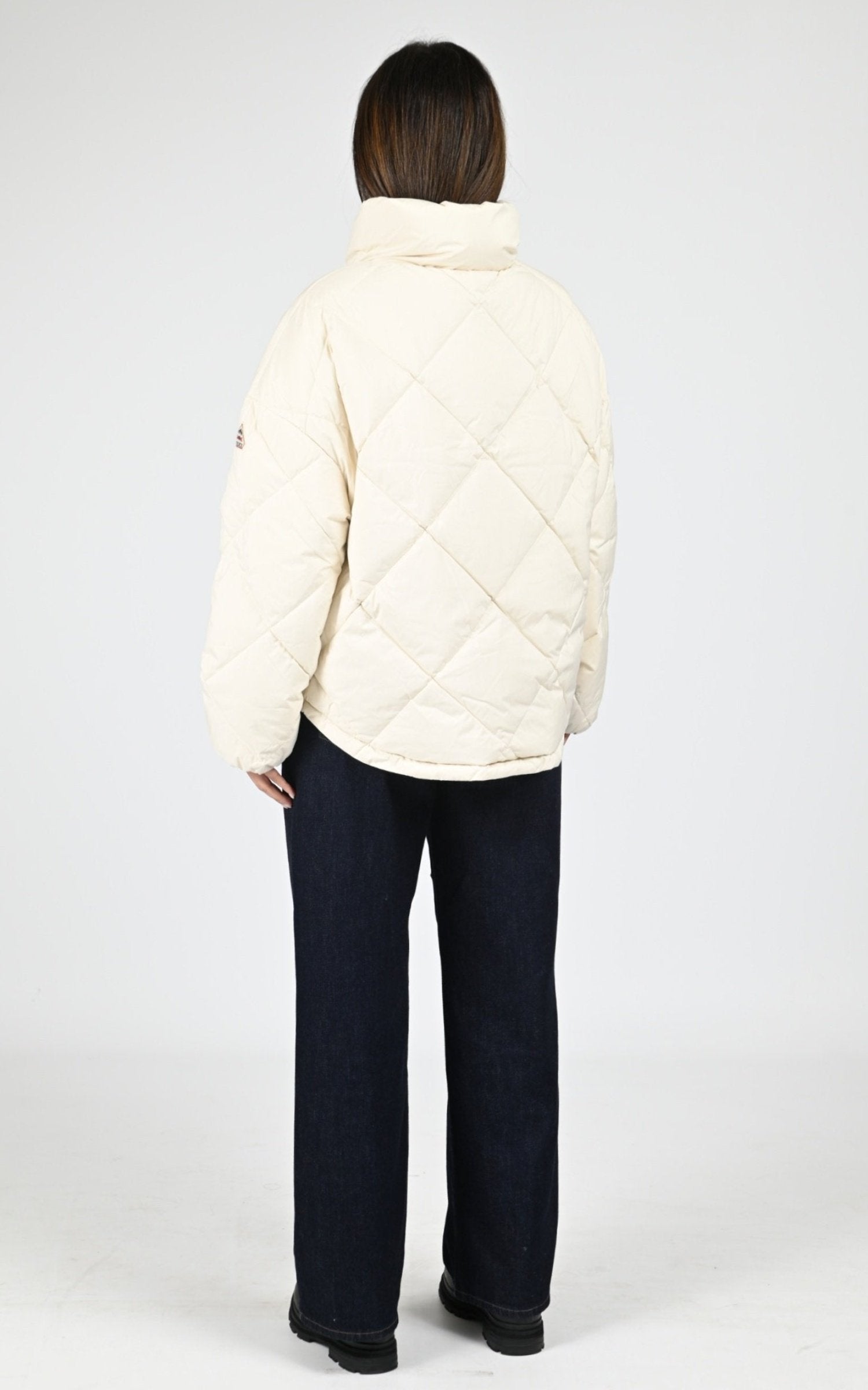 Bl doudoune Textile Femme Pyrenex, modèle Adele de couleur ivory 4