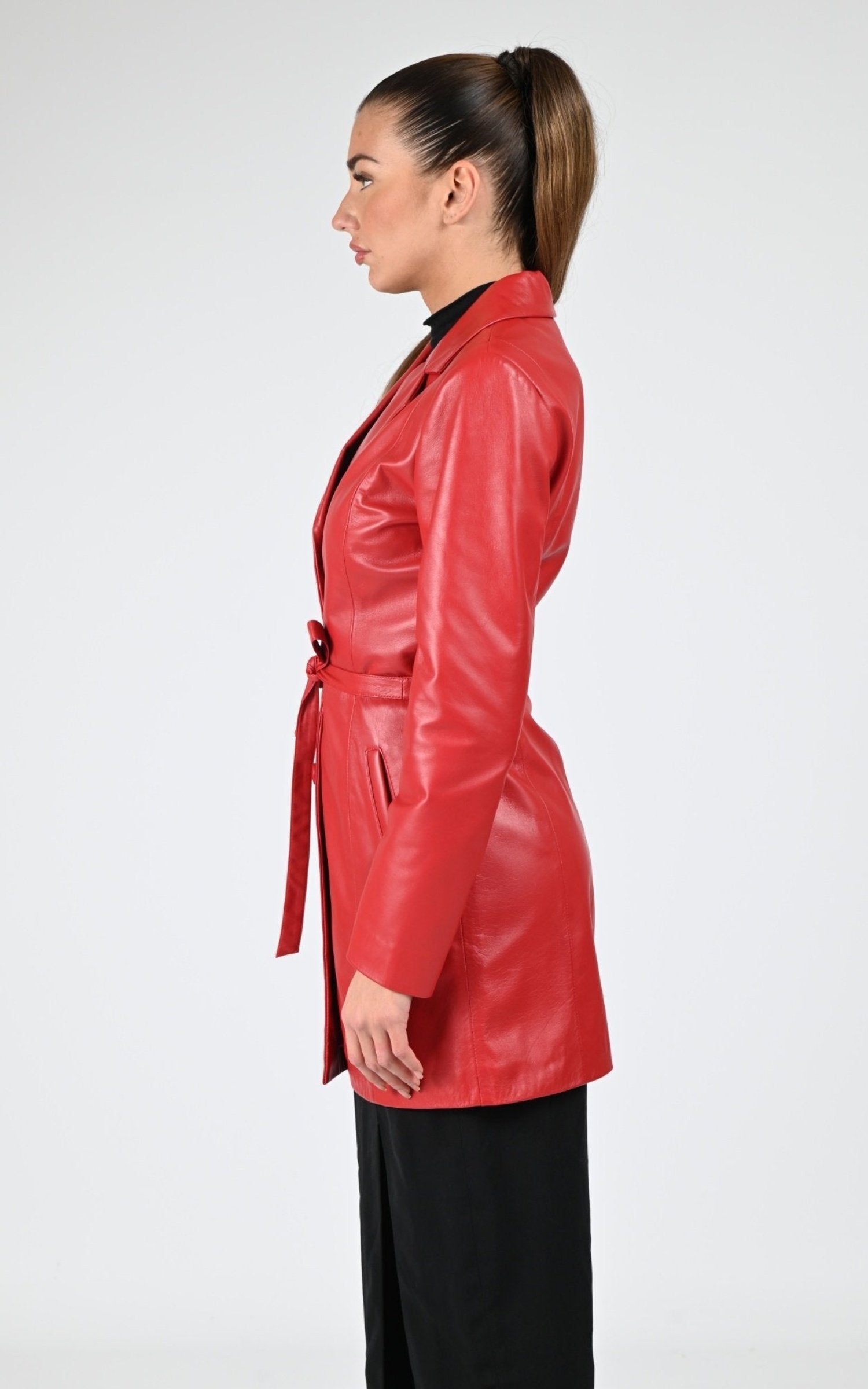 A &quot;ADRIANA&quot; Rouge La Canadienne Veste Femme interior photo