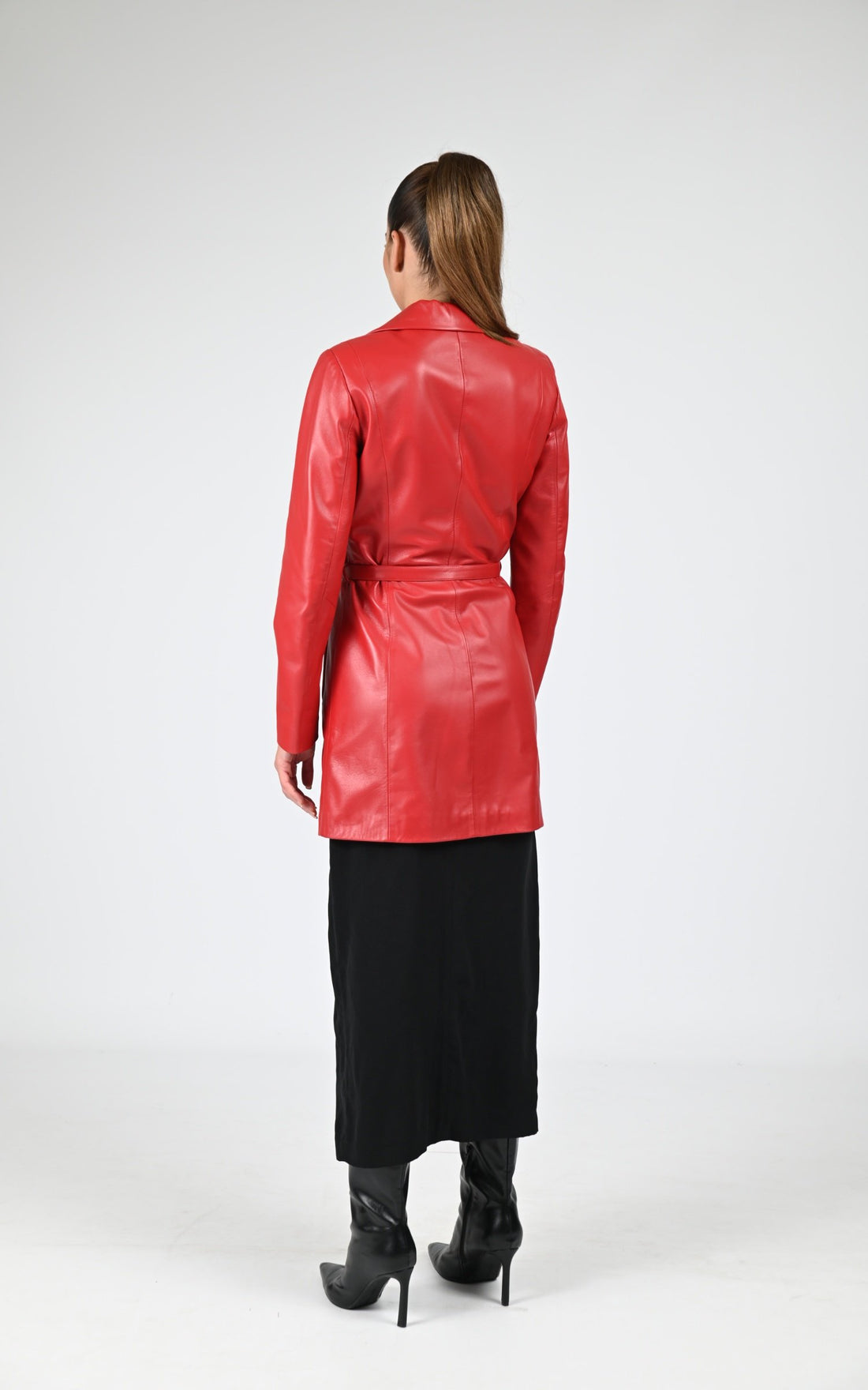 A &quot;ADRIANA&quot; Rouge La Canadienne Veste Femme closed photo