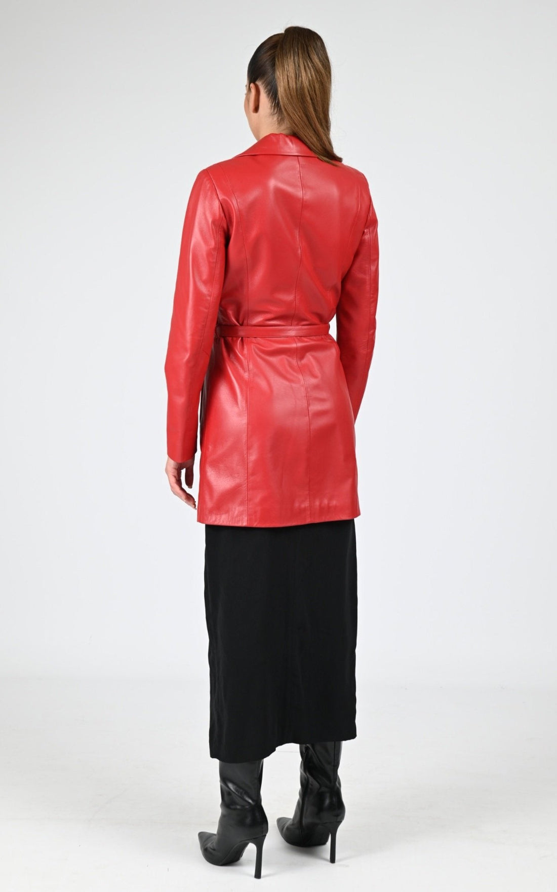 A &quot;ADRIANA&quot; Rouge La Canadienne Veste Femme opened photo