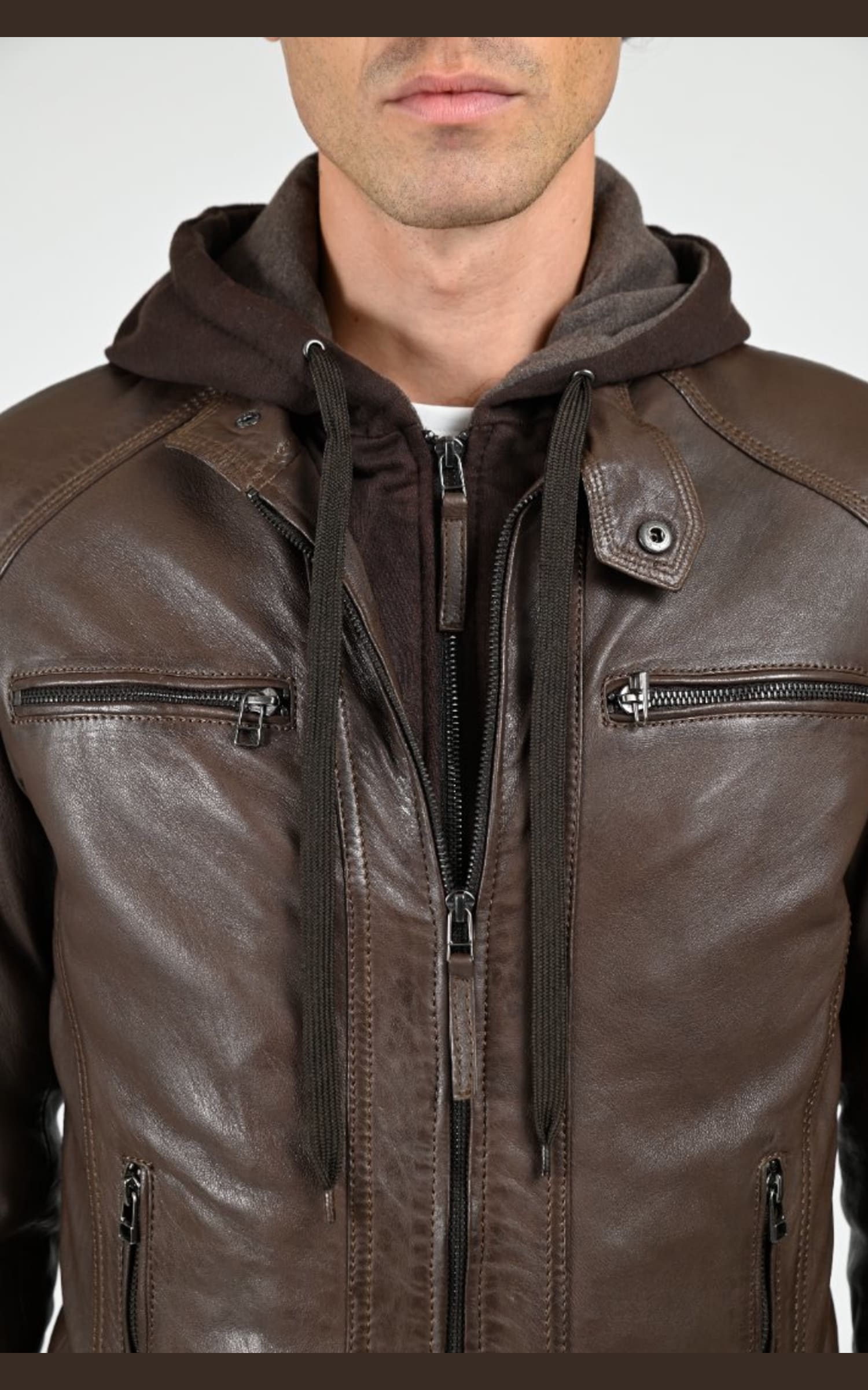 Pilote Cuir Femme Rose garden, modèle Air pilot 101313 de couleur marron 4