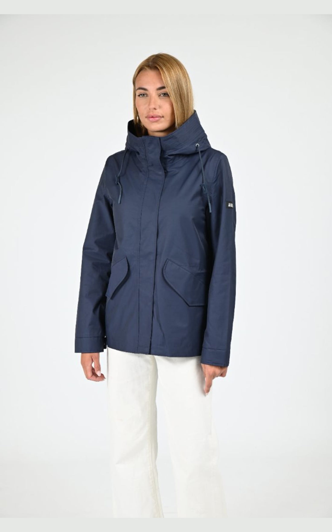 Parka Textile Femme Aigle, modèle Ais24wout006 de couleur bleu