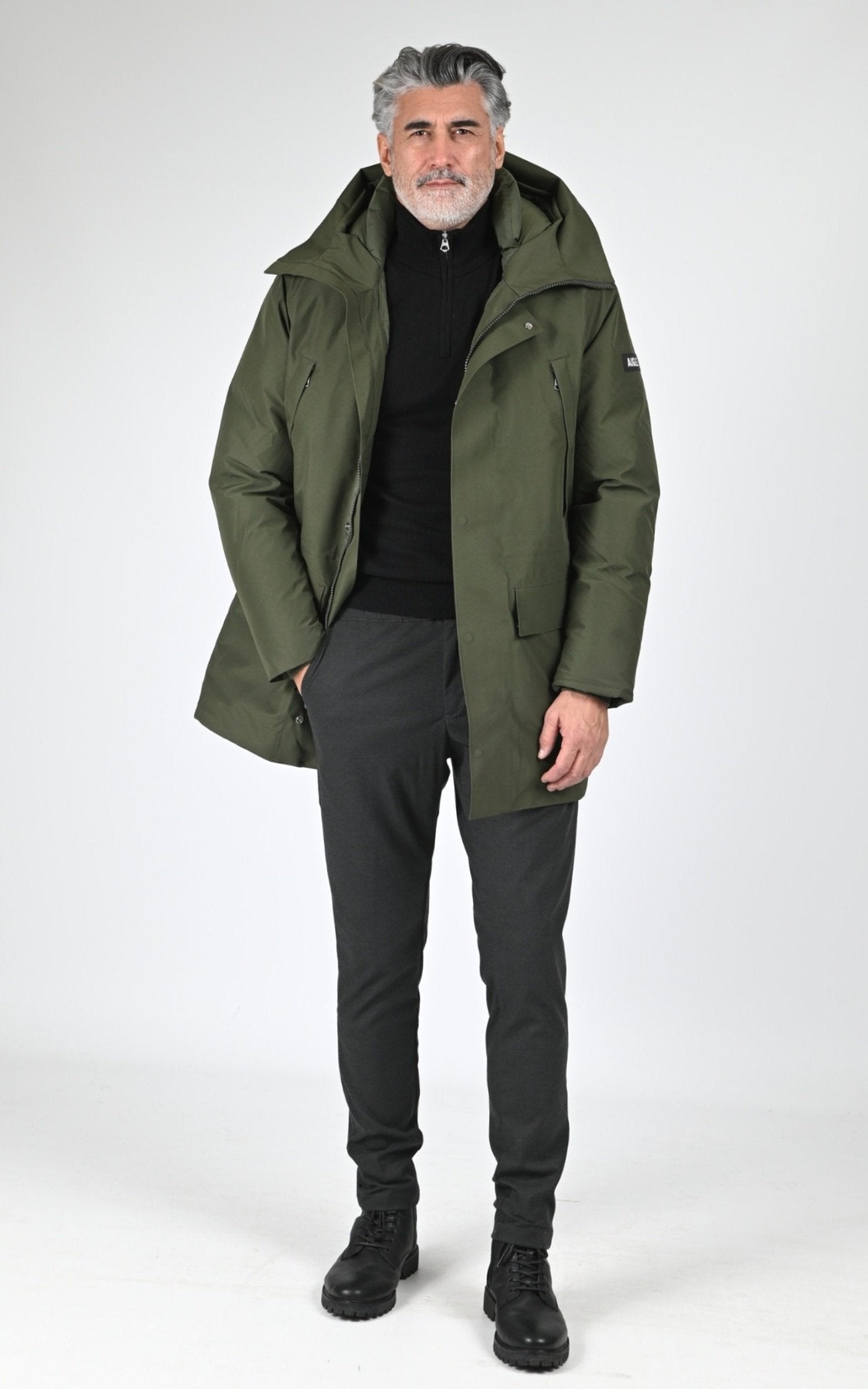 Parka Gore-Tex Obam kaki