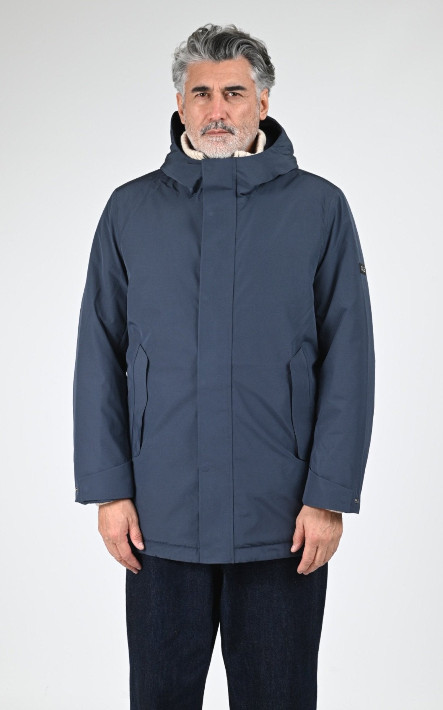 Parka Textile Homme Aigle, modèle Aiw25moui006 de couleur empire 1