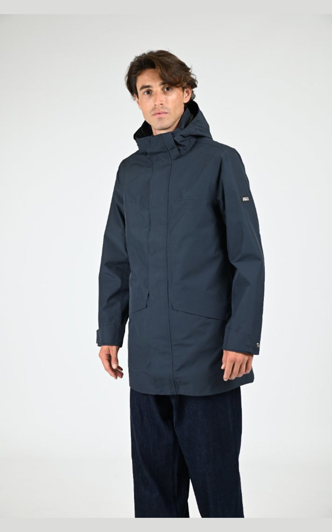 Parka Textile Homme Aigle, modèle Aiw25mout003 de couleur empire