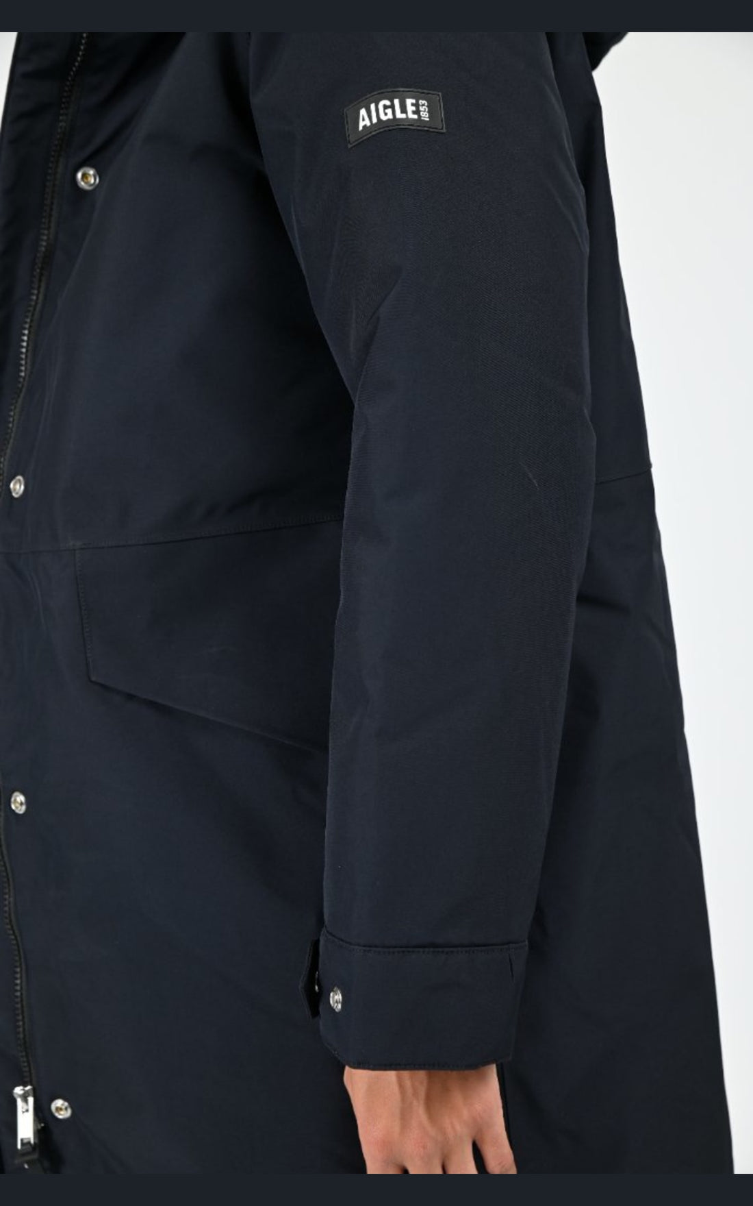 Parka Textile Femme Aigle, modèle Aiw25woui009 de couleur noir