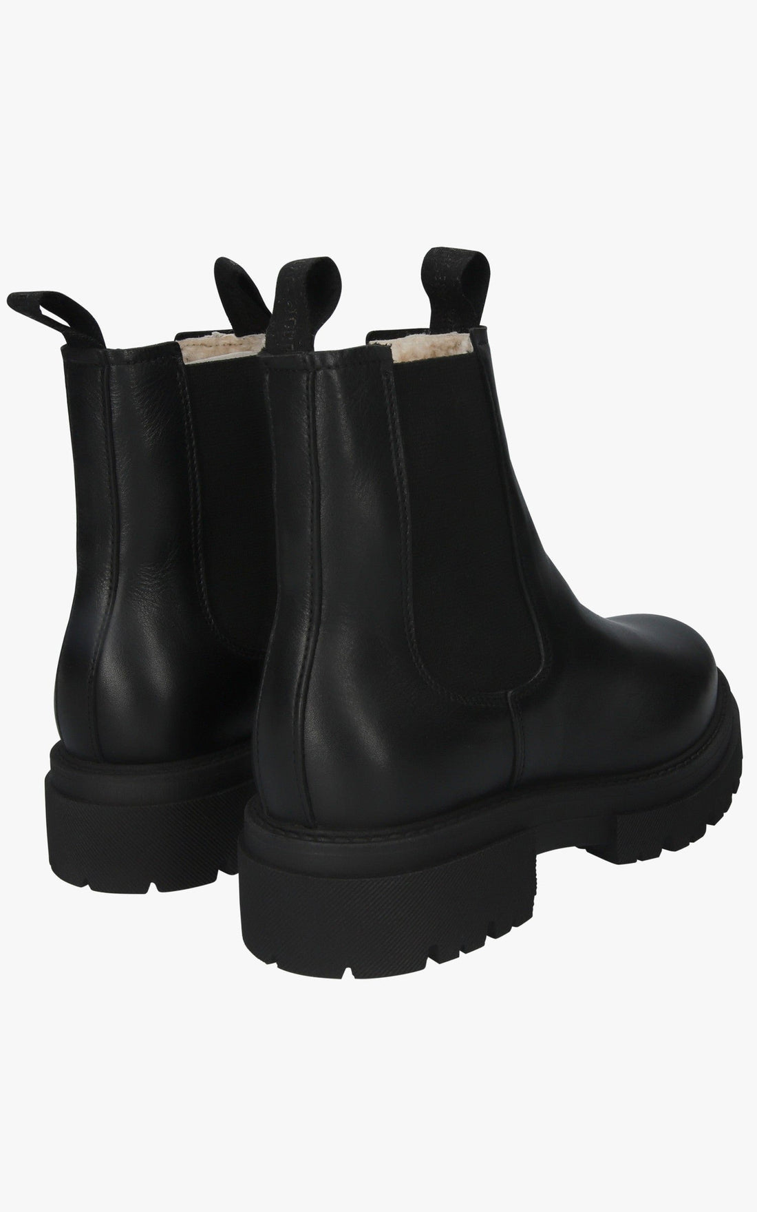 Chaussures Cuir Femme Blackstone, modèle Al412 de couleur noir - vue ouverte