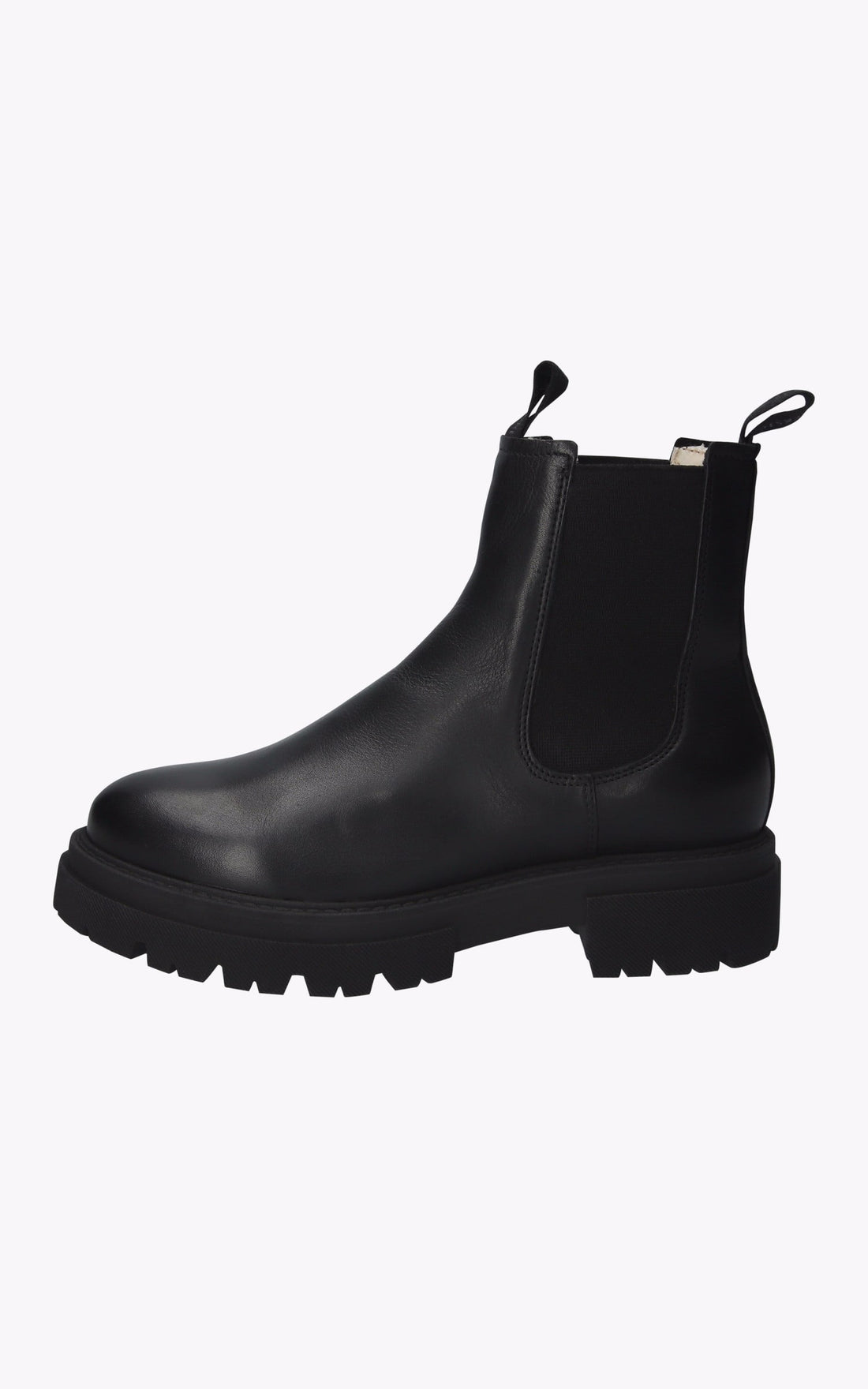 Chaussures Cuir Femme Blackstone, modèle Al412 de couleur noir - vue ouverte