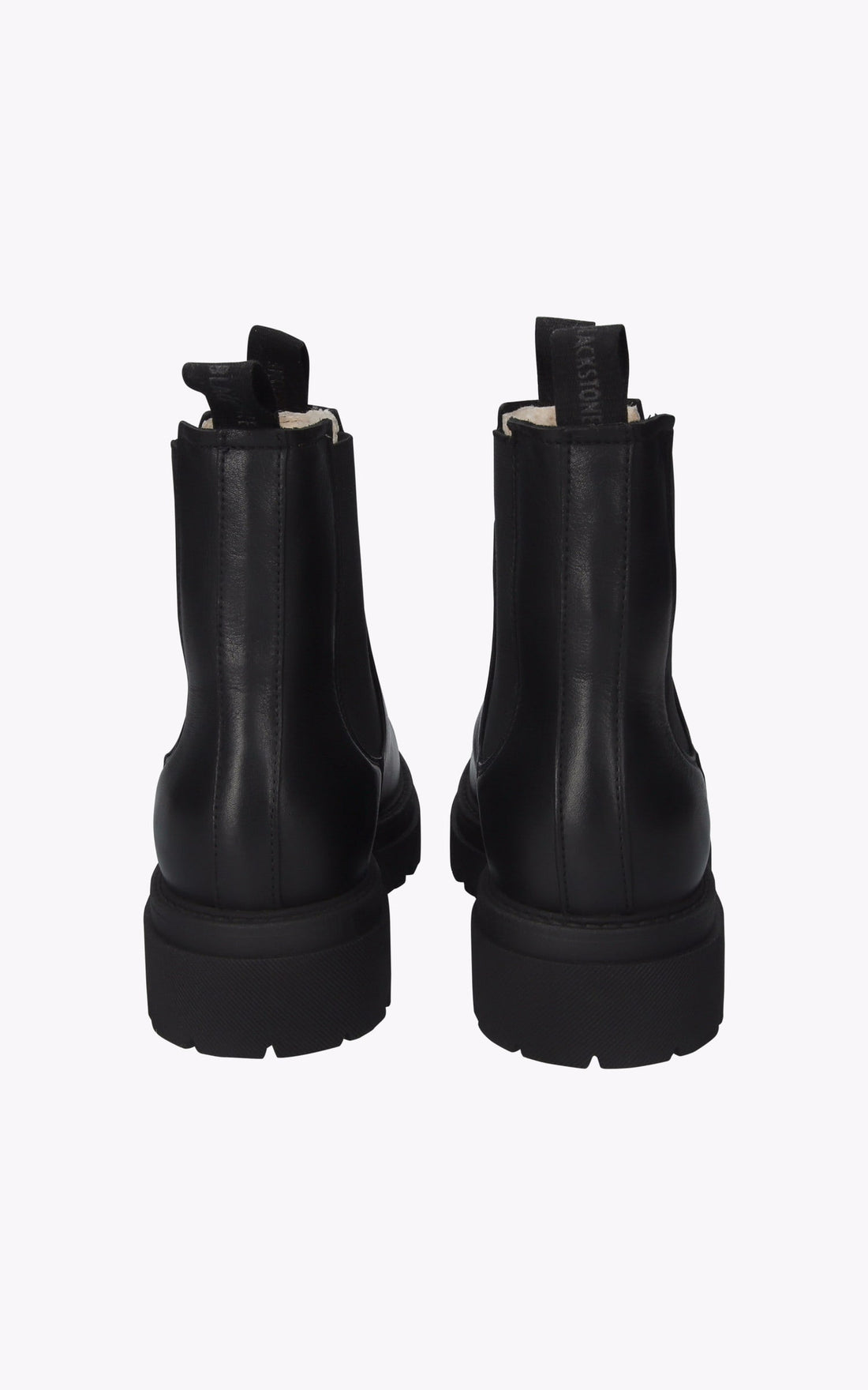 Chaussures Cuir Femme Blackstone, modèle Al412 de couleur noir - vue ouverte