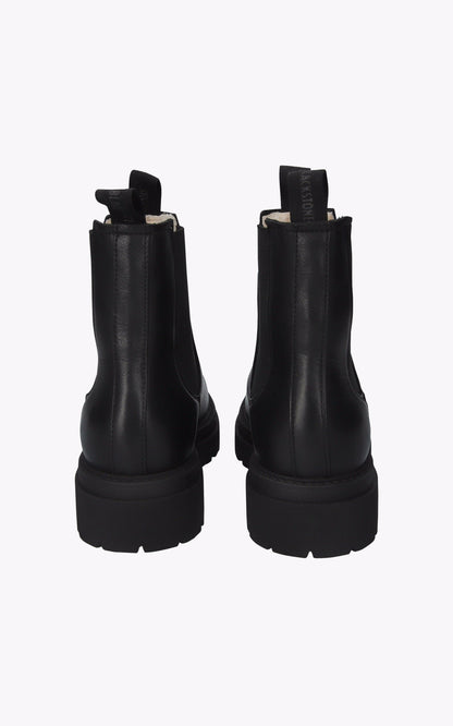 Chaussures Cuir Femme Blackstone, modèle Al412 de couleur noir - vue détaillée
