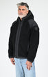 Veste Textile Homme Canada Goose, modèle Alberni rev fleece 7067m de couleur black/black 381