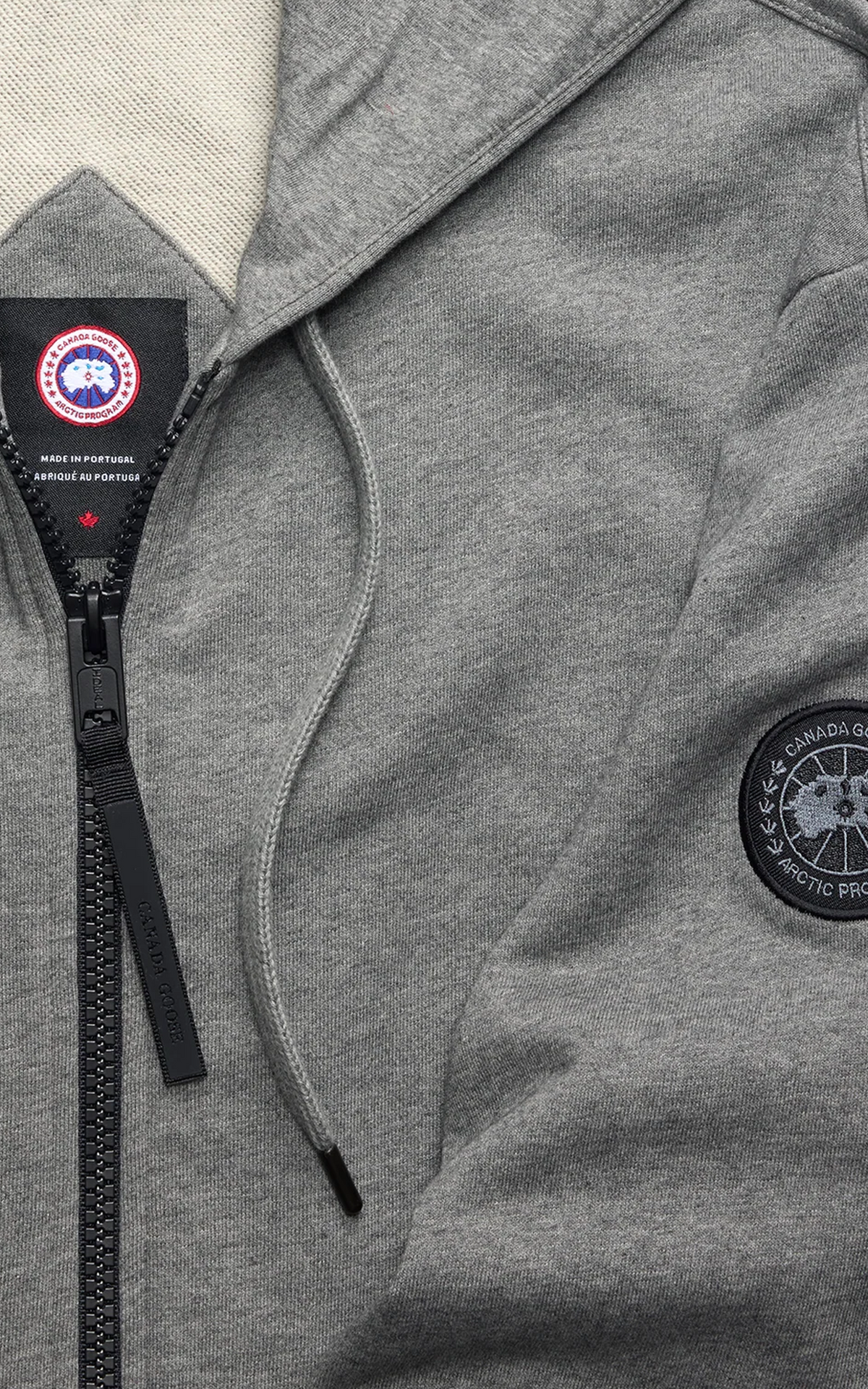 Huron Grey Hooded Sweatshirt 4