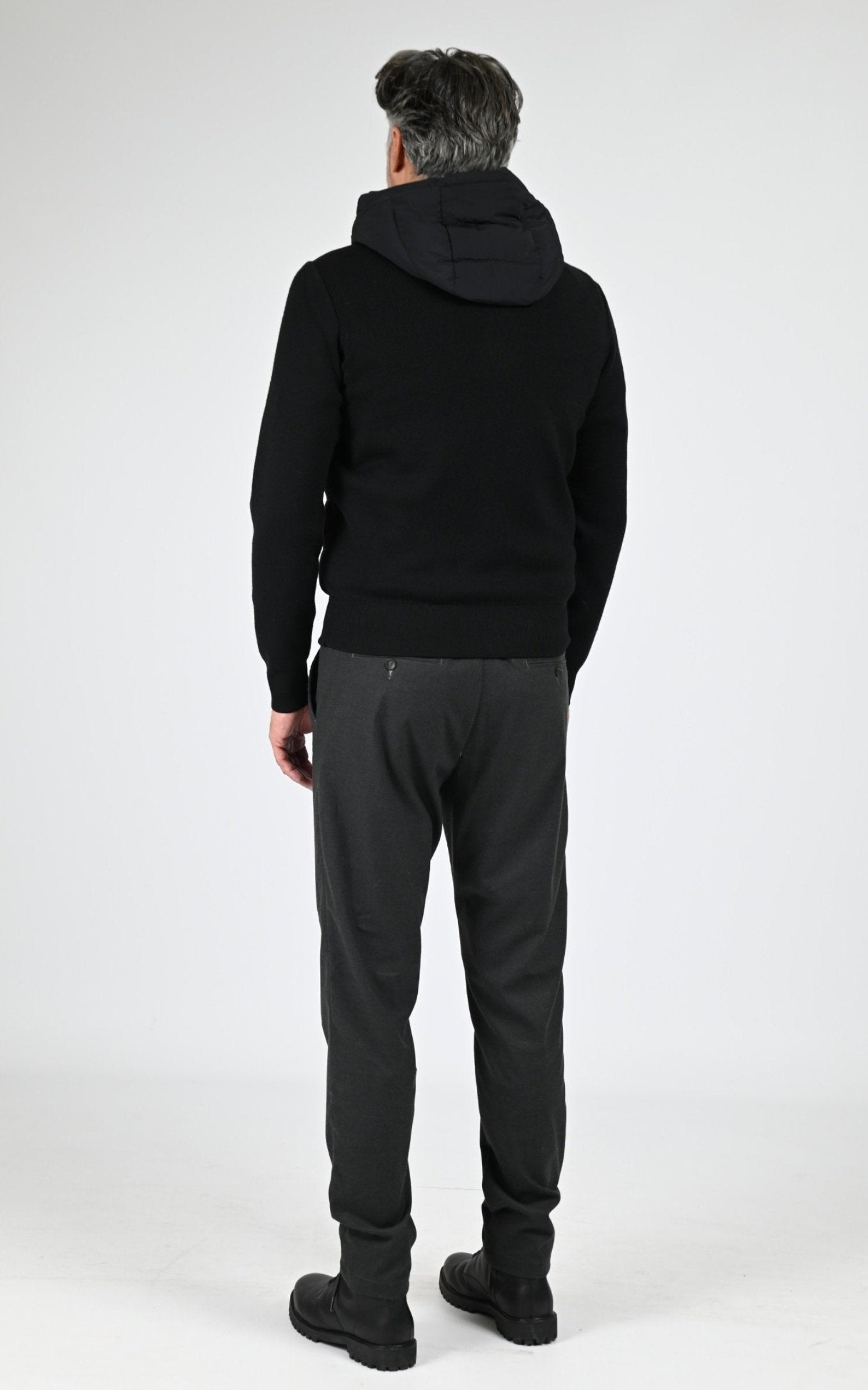 Gilet doudoune Textile Homme Mackage, modèle Andrew-z de couleur black 4