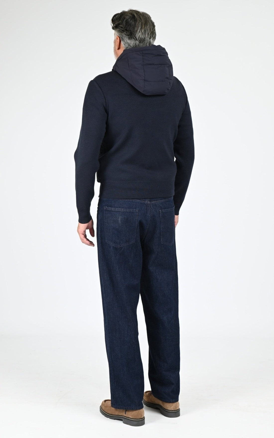 Gilet doudoune Textile Homme Mackage, modèle Andrew-z de couleur navy