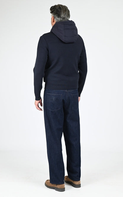 Gilet doudoune Textile Homme Mackage, modèle Andrew-z de couleur navy