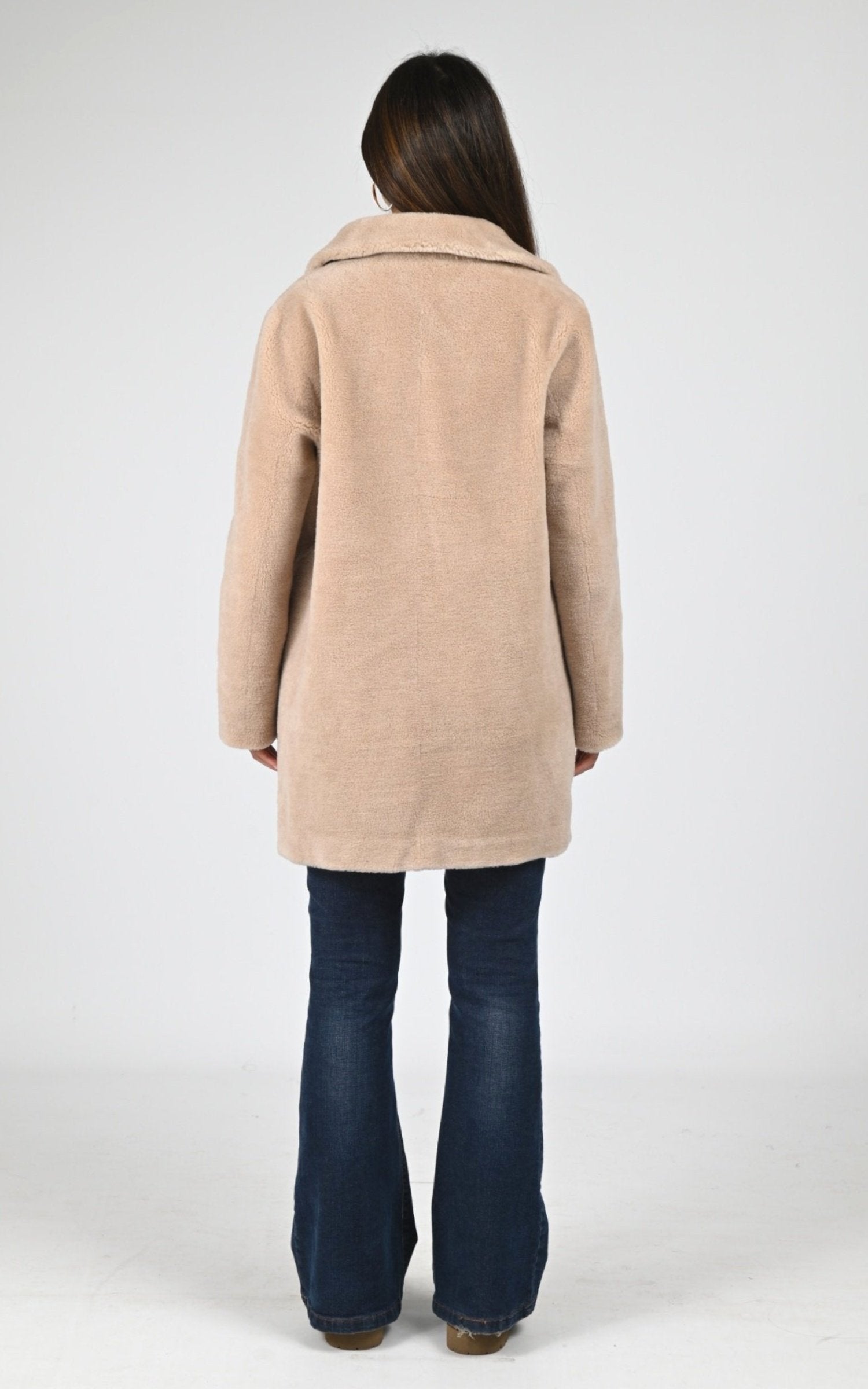 Veste Textile Femme Levinsky, modèle April de couleur light camel 4