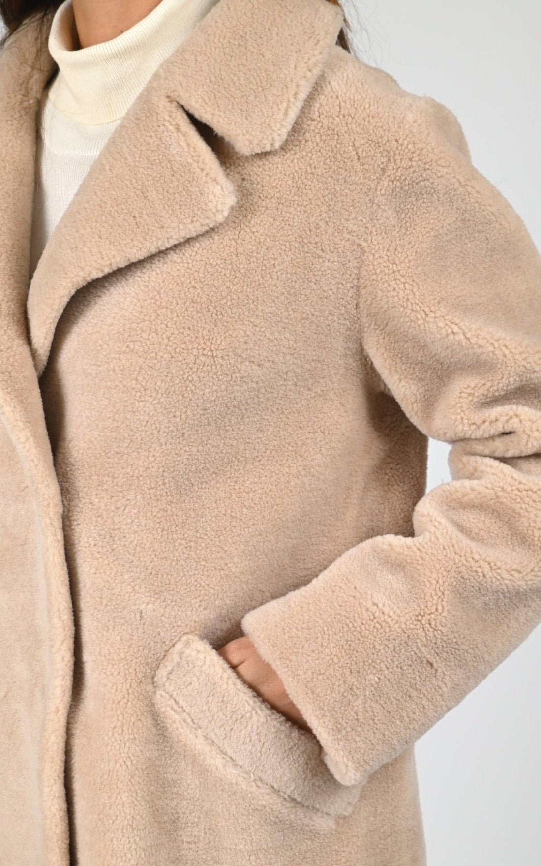 Veste Textile Femme Levinsky, modèle April de couleur light camel