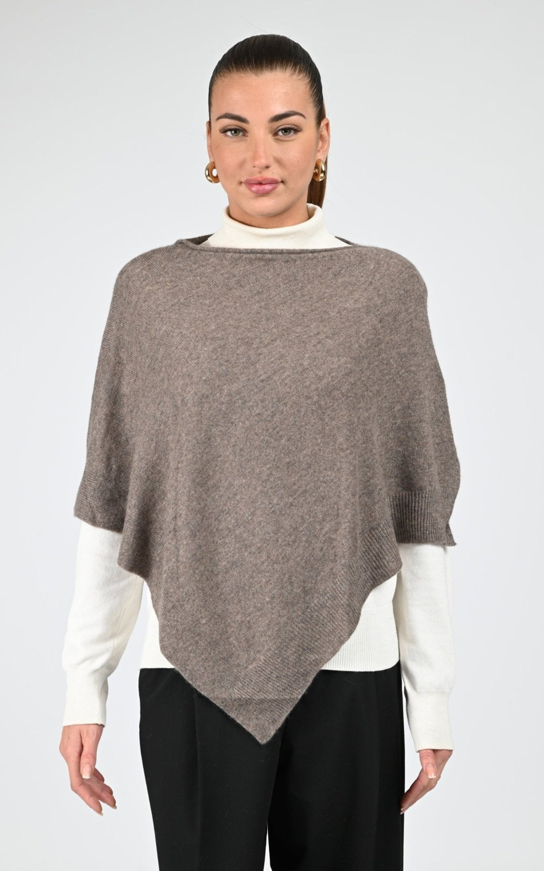 Cape Textile Femme Notshy, modèle Auguste 4702042c de couleur vison