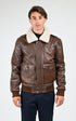 Pilote Cuir Homme Oakwood, modèle B12 65177 de couleur antic brown 560