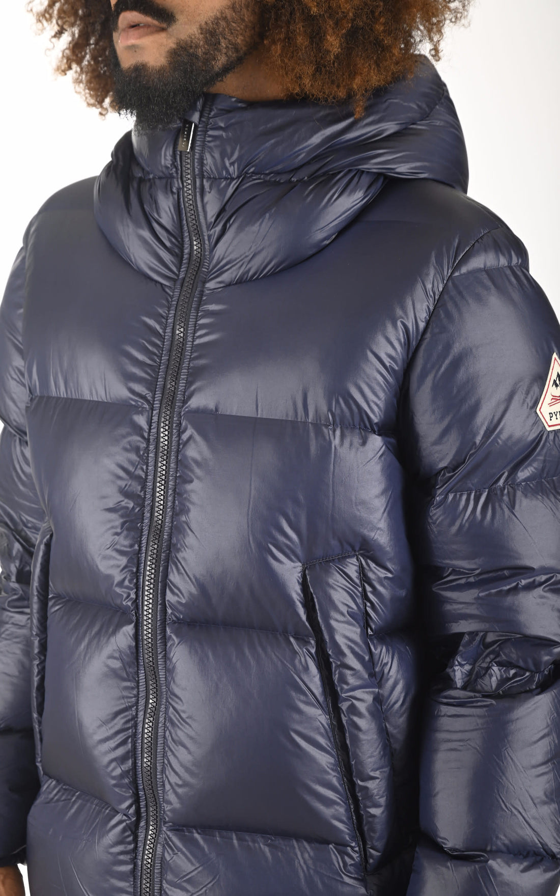 Bl doudoune Textile Homme Pyrenex, modèle Barry 2 ff de couleur bleu