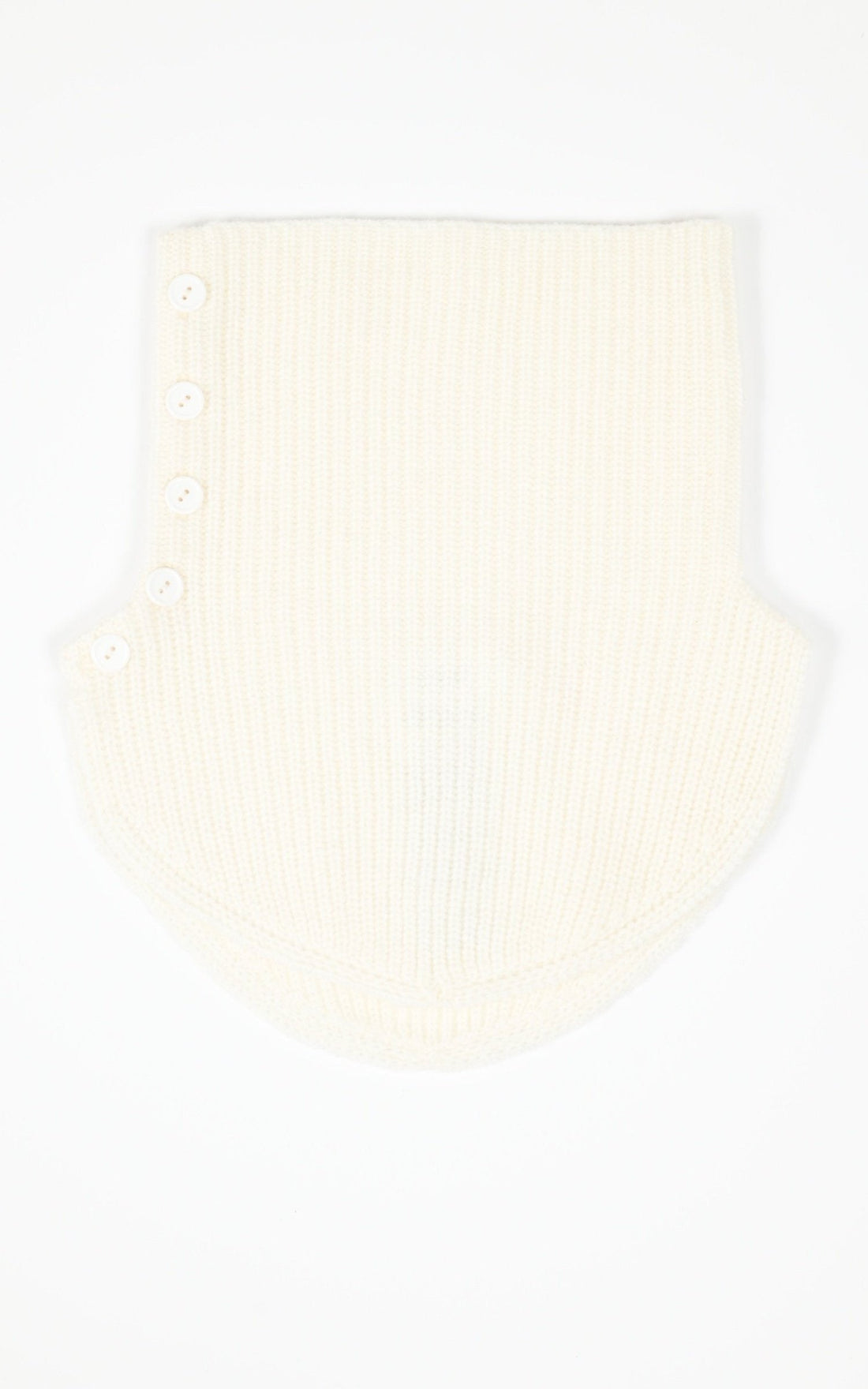 Col Textile Femme Notshy, modèle Baya 4702518 de couleur blanc