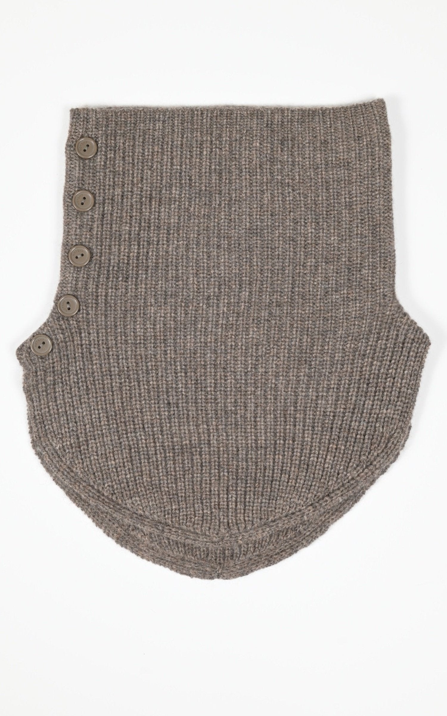 Col Textile Femme Notshy, modèle Baya 4702518 de couleur vison 1