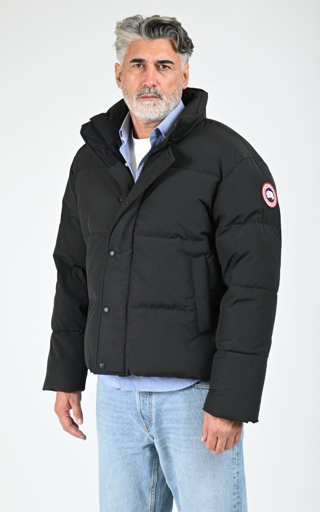 Ves doudoune Textile Homme Canada Goose, modèle Bayview parka 3833m de couleur black 61