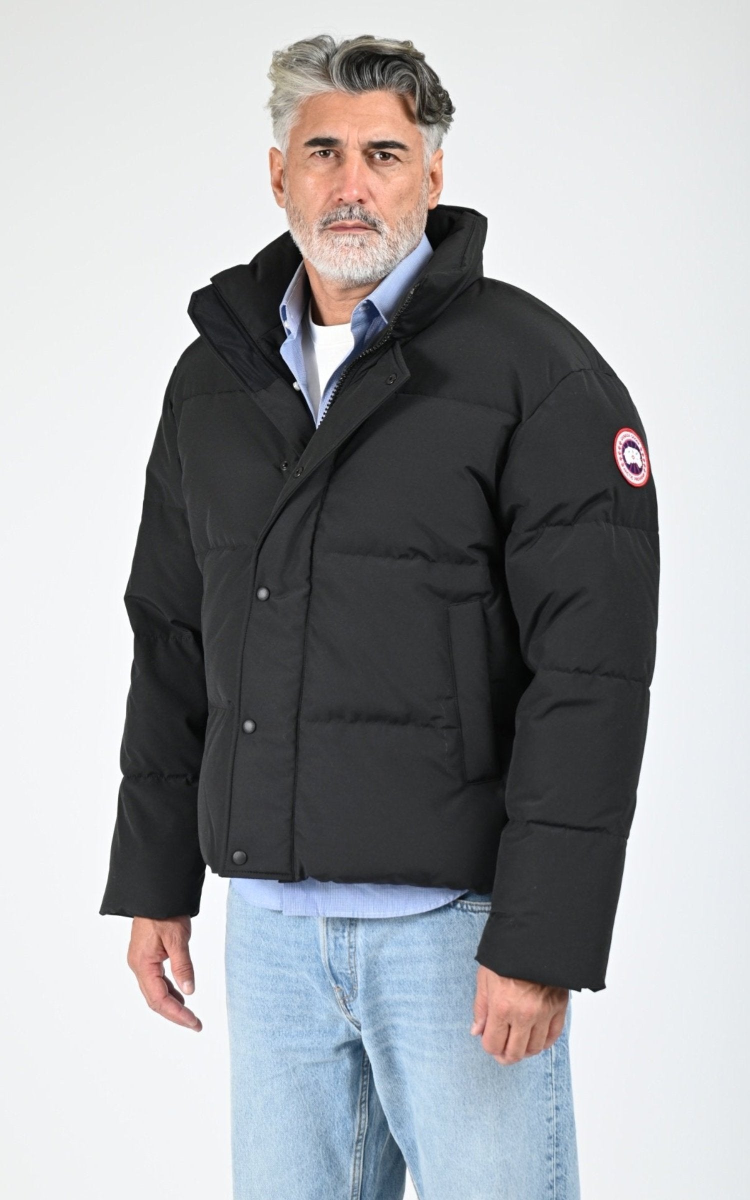 Ves doudoune Textile Homme Canada Goose, modèle Bayview parka 3833m de couleur black 61 1