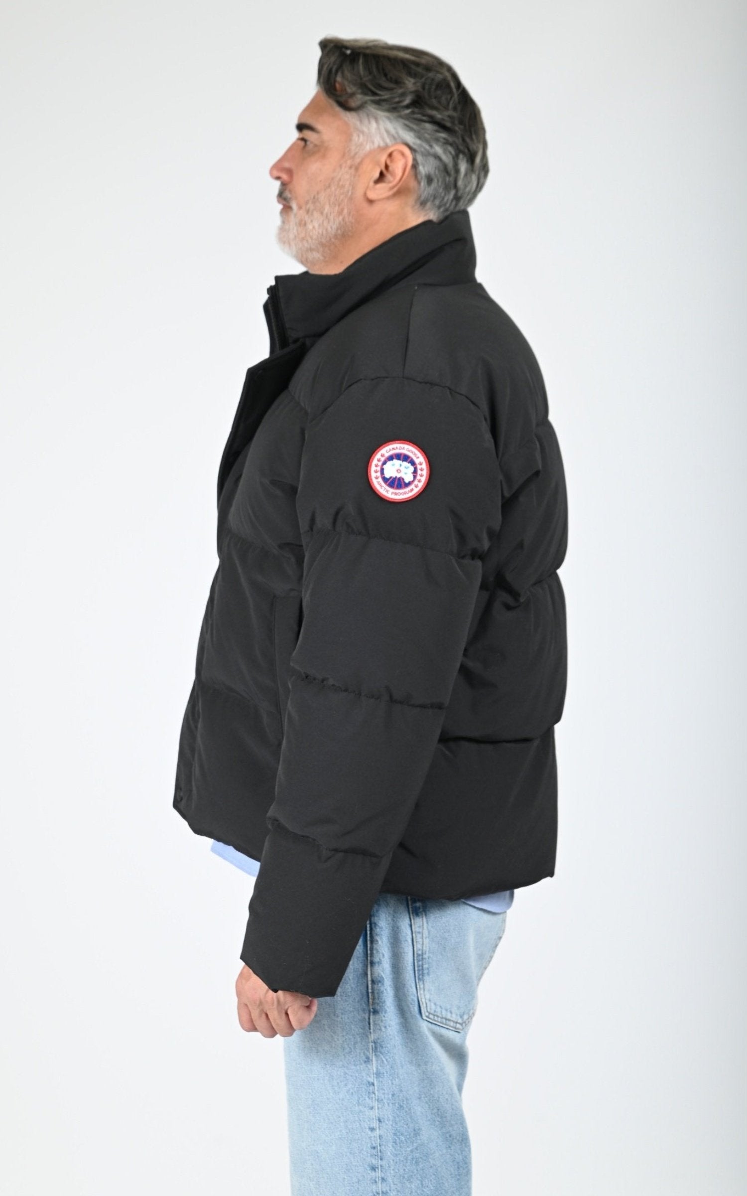 Ves doudoune Textile Homme Canada Goose, modèle Bayview parka 3833m de couleur black 61 3