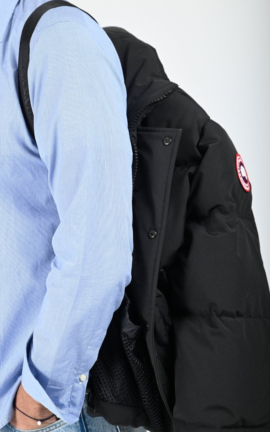 Ves doudoune Textile Homme Canada Goose, modèle Bayview parka 3833m de couleur black 61