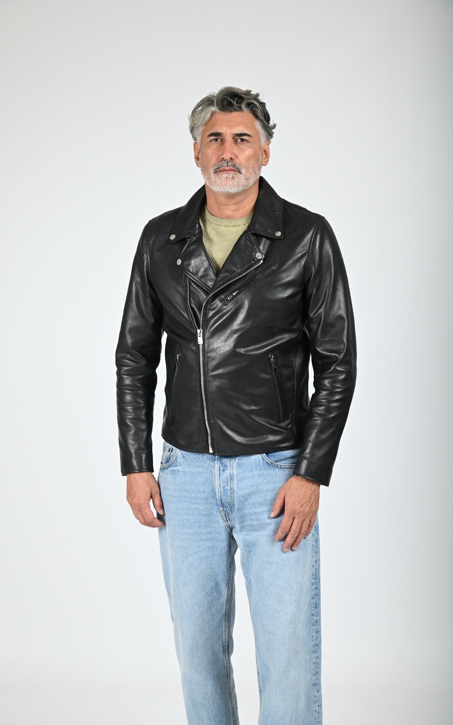 Blouson perfecto Biker cuir noir