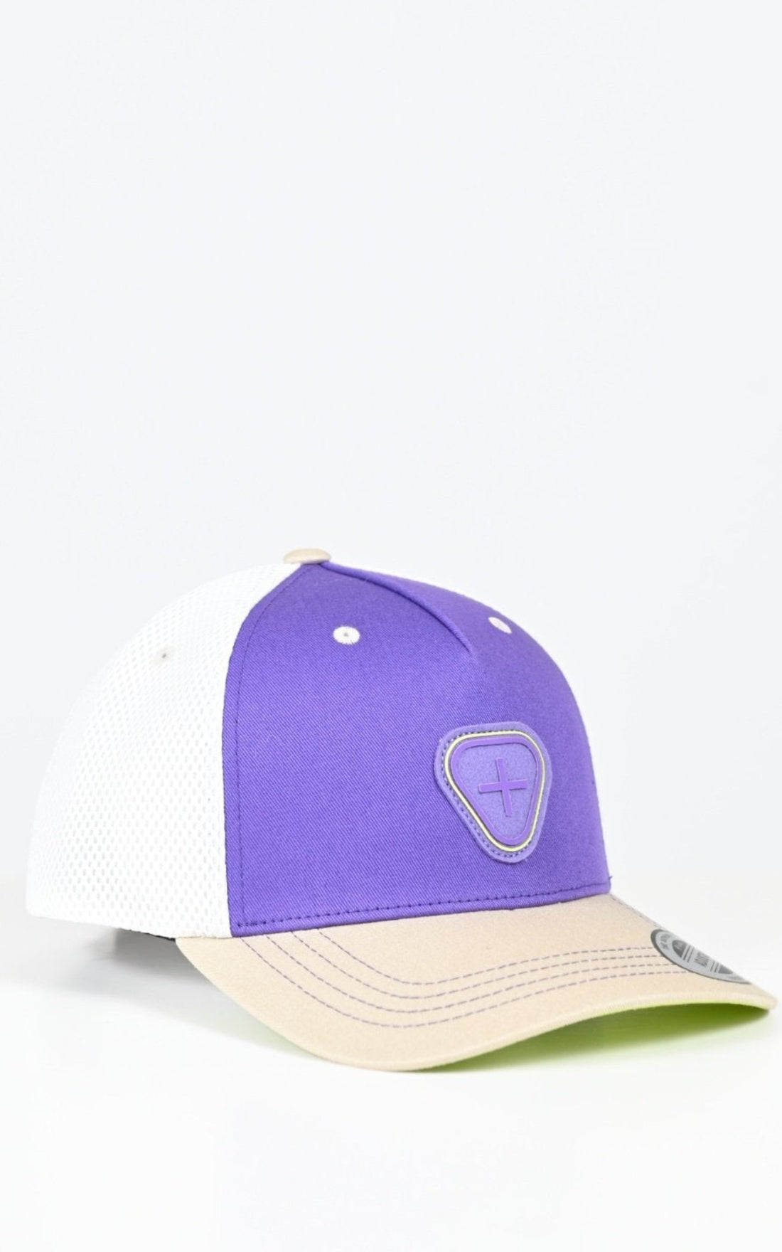 Casquette Textile Mixte Gertrude, modèle Billy 2 tones de couleur pensee / daim
