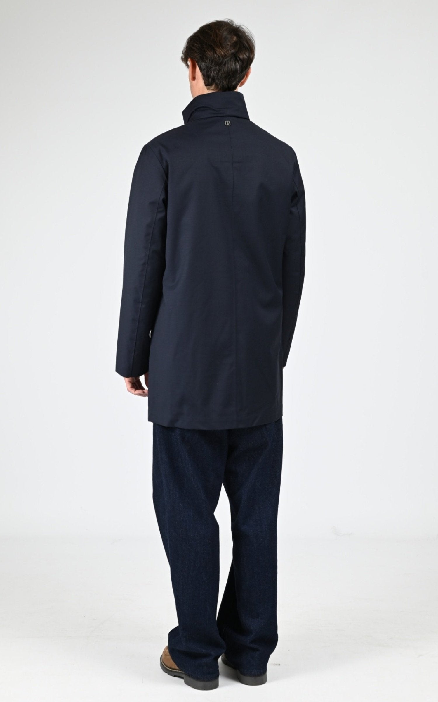 Parka Textile Homme Duno, modèle Blake mio de couleur blu &amp; verde