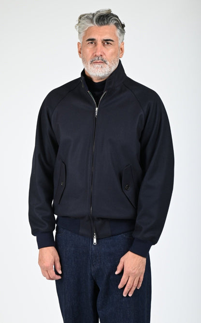Blouson Textile Homme Baracuta, modèle Brcps1076 de couleur deep blue 397