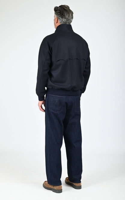 Blouson Textile Homme Baracuta, modèle Brcps1076 de couleur deep blue 397