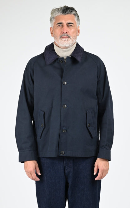 Blouson Textile Homme Baracuta, modèle Brcps1143 de couleur dark navy 300