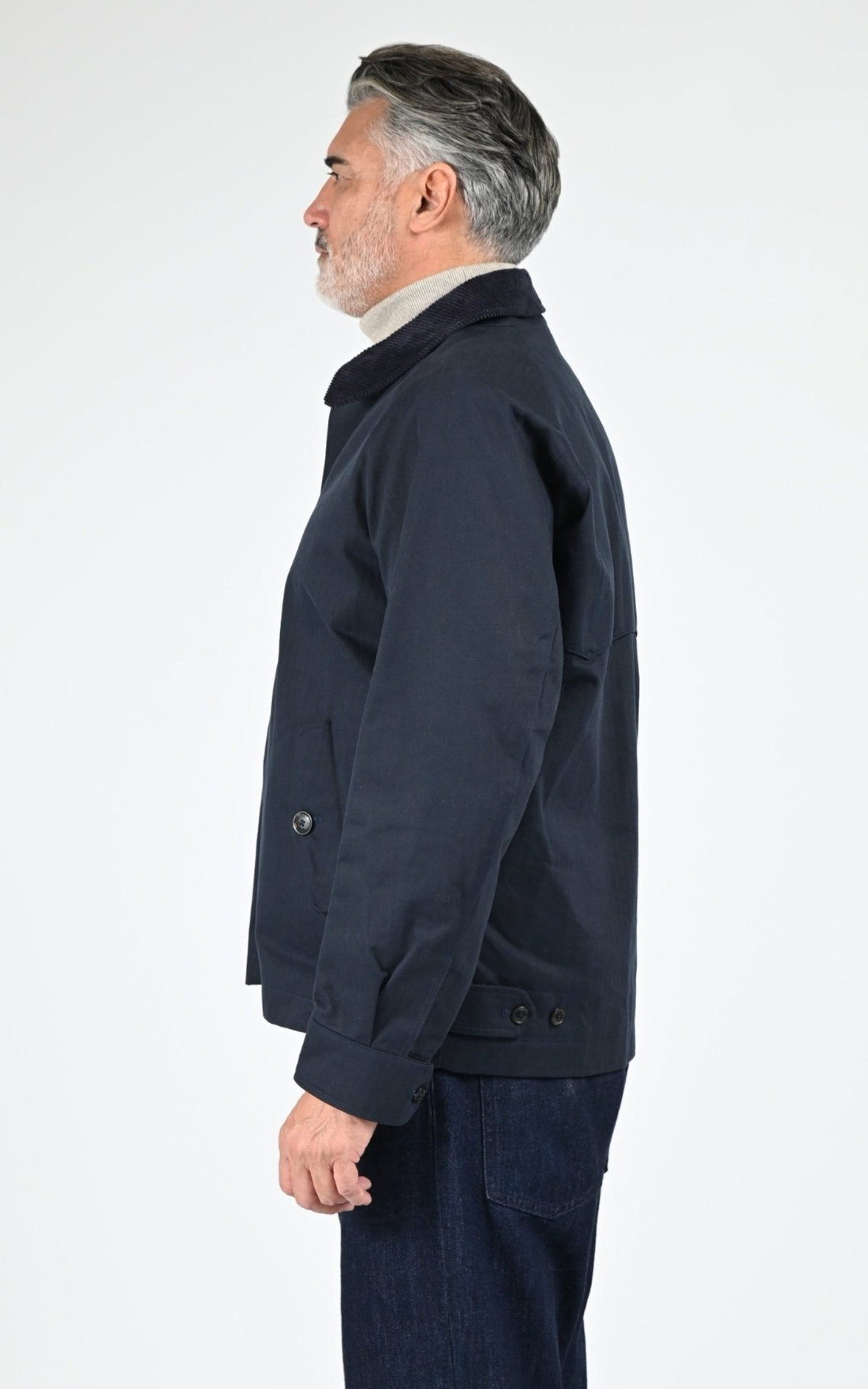 Blouson Textile Homme Baracuta, modèle Brcps1143 de couleur dark navy 300