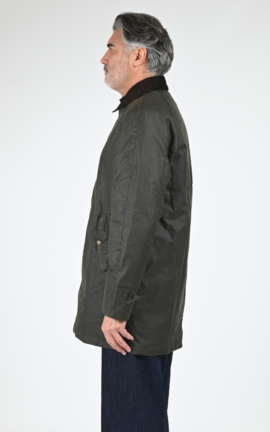 3/4 Textile Homme Baracuta, modèle Brcps1157 de couleur olive 634