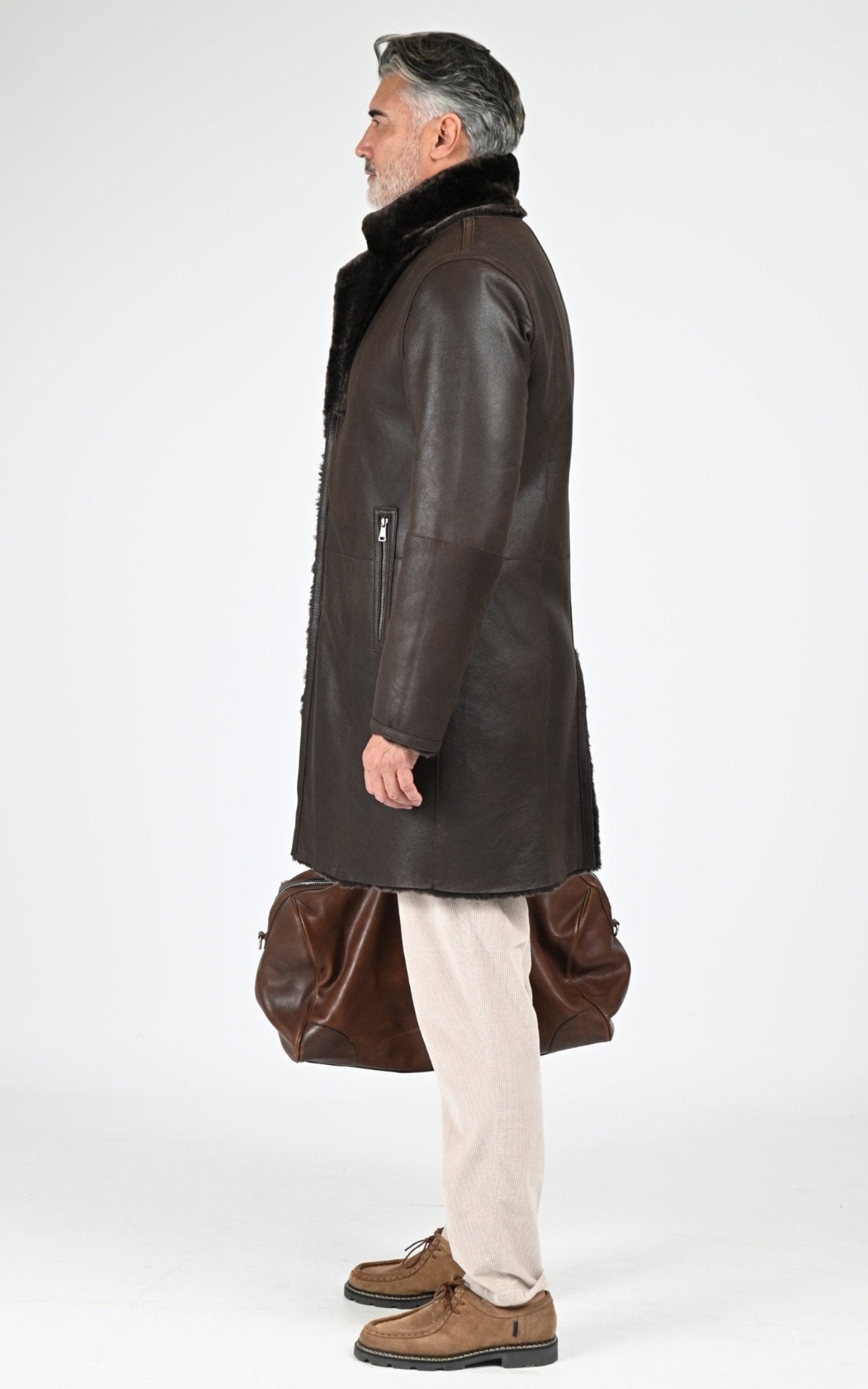3/4 Df Homme Christ, modèle Brooklyn de couleur 919 brown
