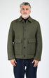 Veste Textile Homme Duno, modèle Bullet de couleur verde militare