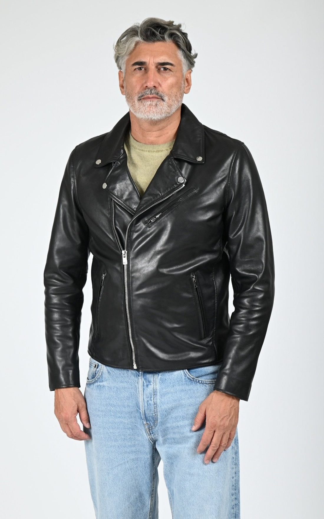 Blouson perfecto Biker cuir noir