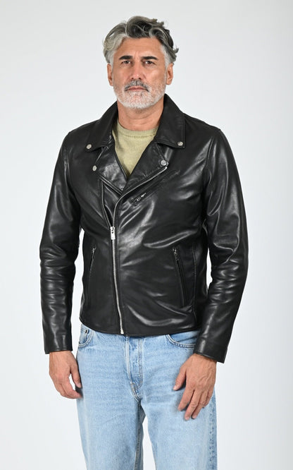 Blouson perfecto Biker cuir noir