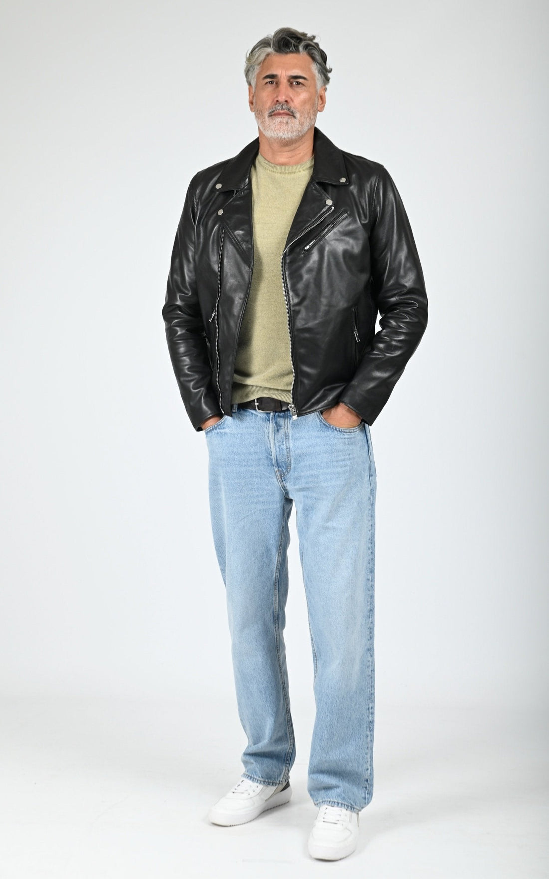 Blouson perfecto Biker cuir noir