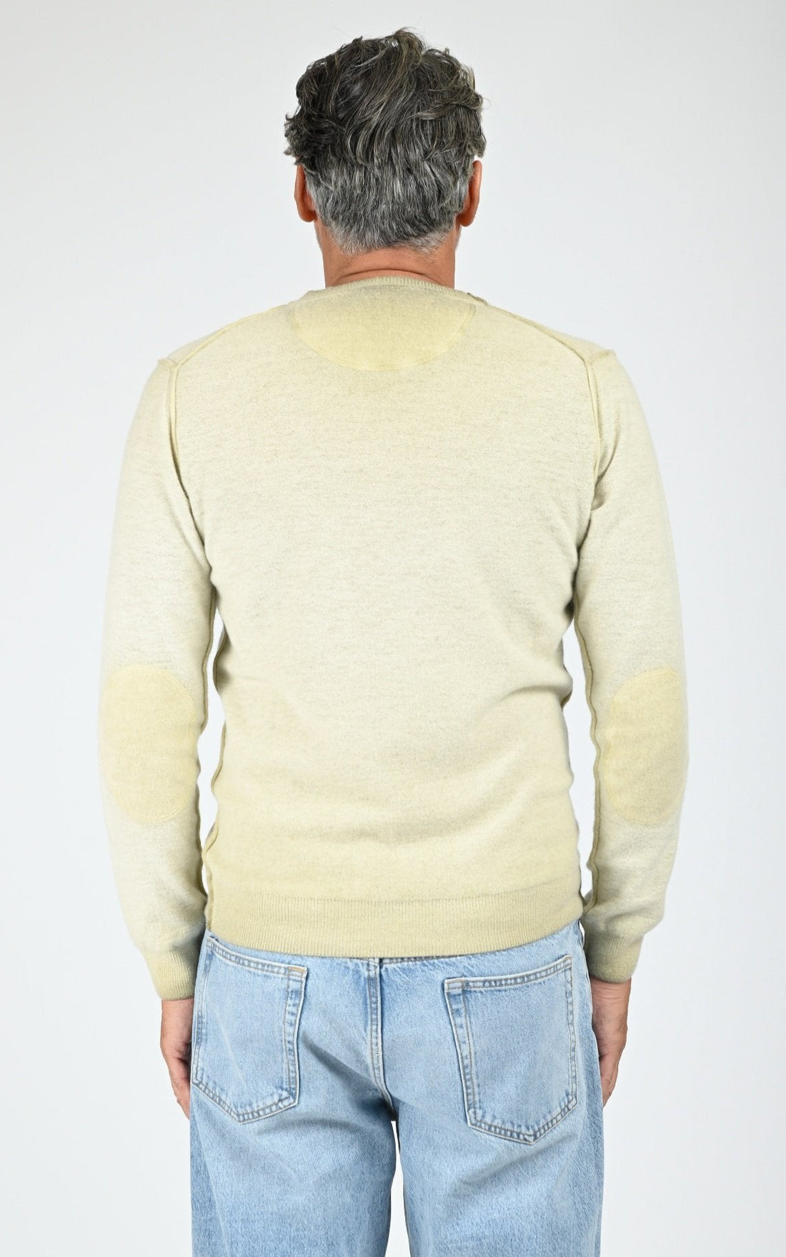 Pull en laine imprimé Bristol vert