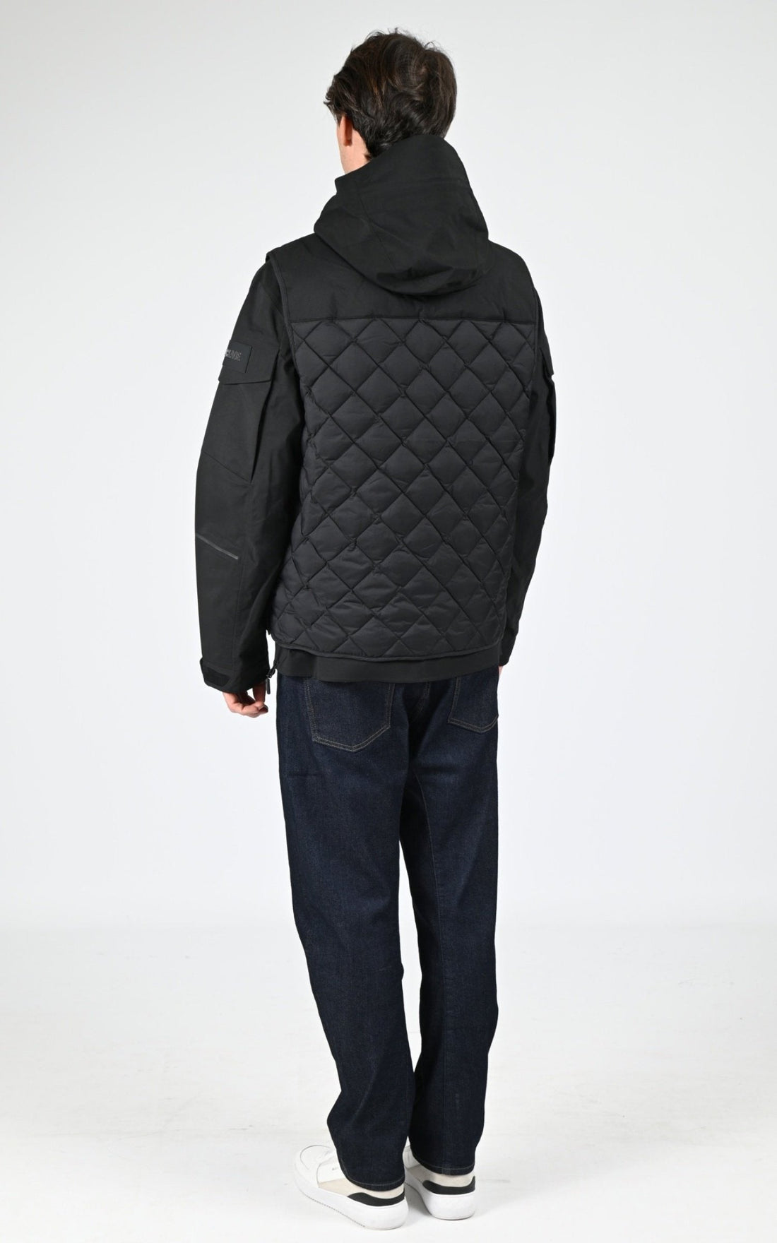 Ves doudoune Textile Homme Mackage, modèle Callahan de couleur black