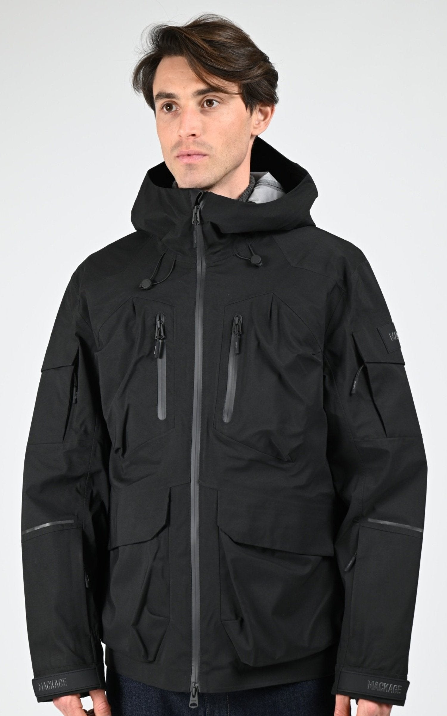 Ves doudoune Textile Homme Mackage, modèle Callahan de couleur black 5